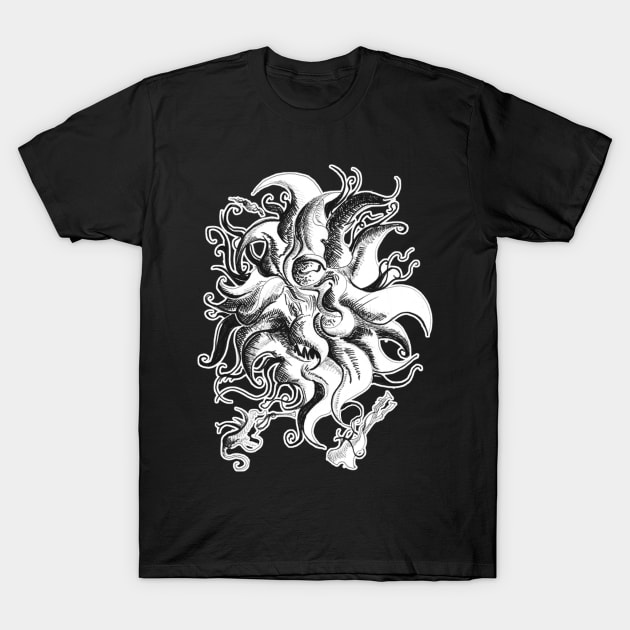 Azathoth ink sketch - Lovecraftian inspired art and designs T-Shirt by STearleArt